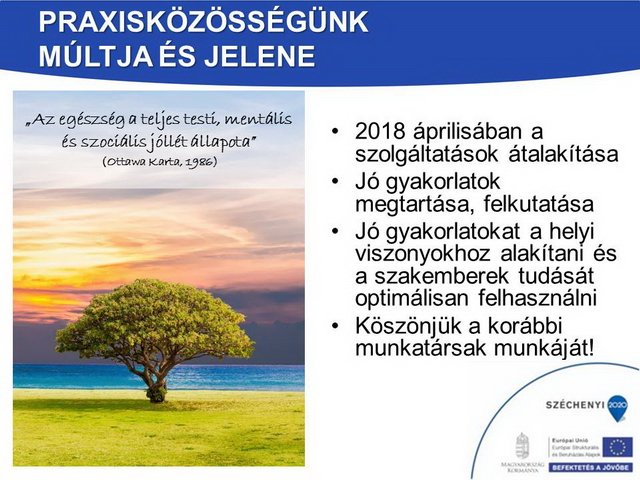 Az alapellátás és népegészségügy rendszerének átfogó fejlesztése berettyóújfalui térségben 18